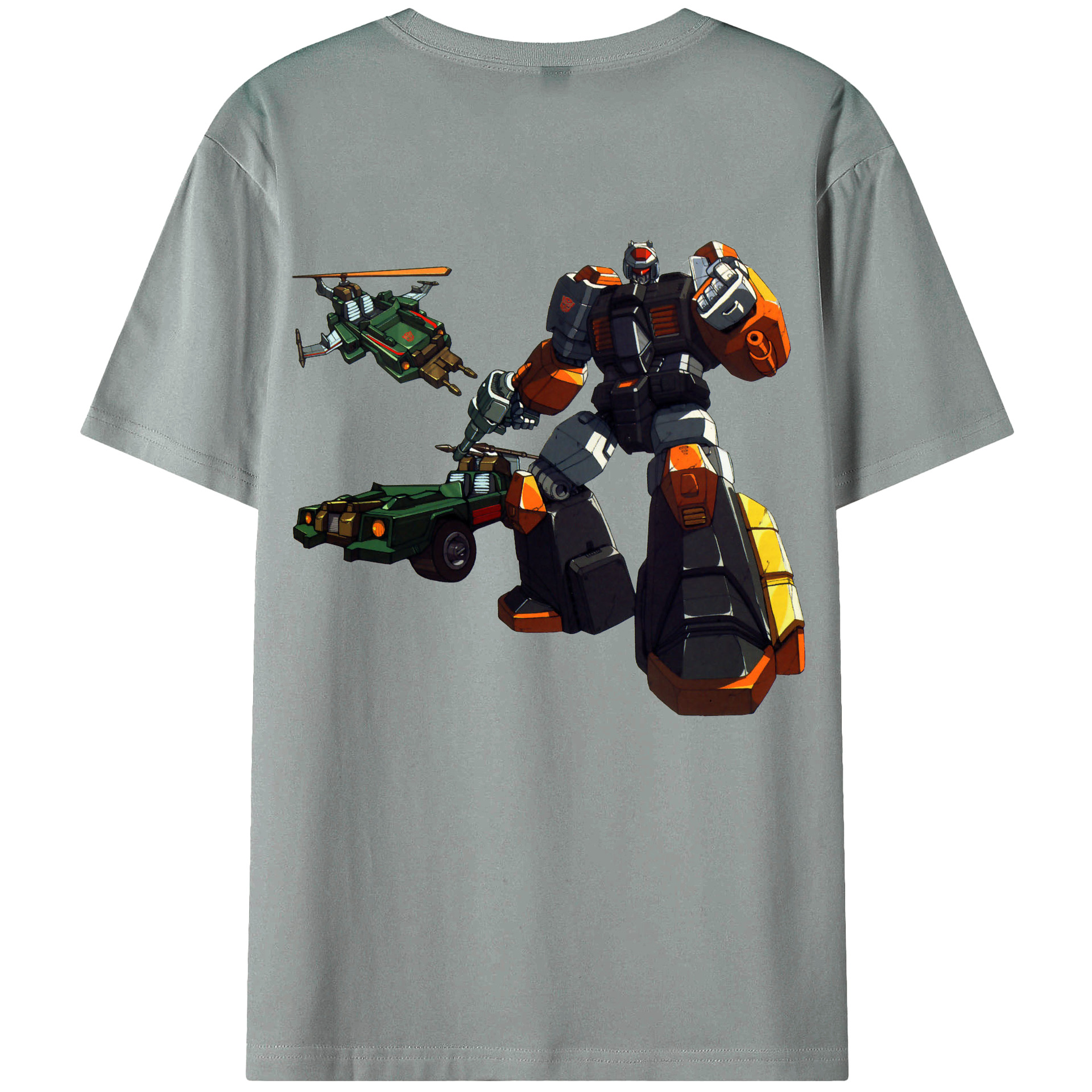 （画像用）  綿100％ メンズ半袖Tシャツ（バックプリント） 通気性